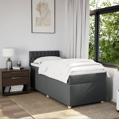 Boxspringbett Mit Matratze Stoff