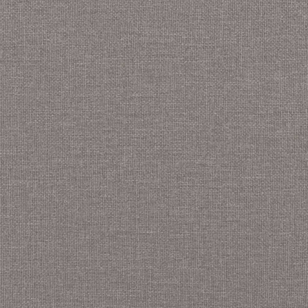 Boxspringbett Mit Matratze Stoff Taupe