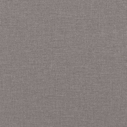 Boxspringbett Mit Matratze Stoff Taupe