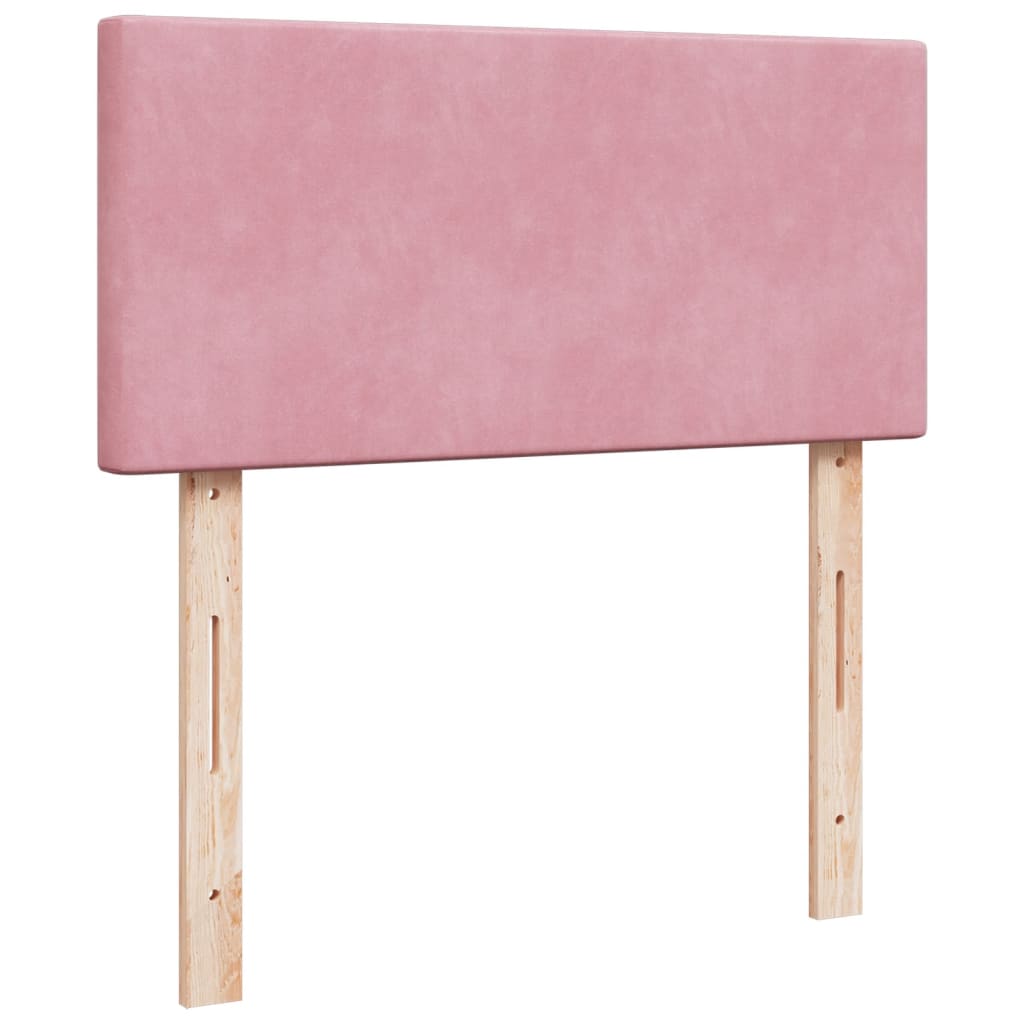 Boxspringbett Mit Matratze Samt Rosa