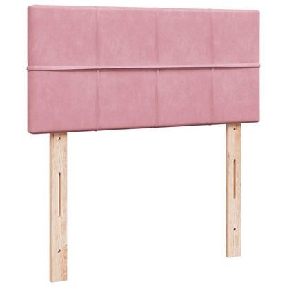 Boxspringbett Mit Matratze Samt Rosa