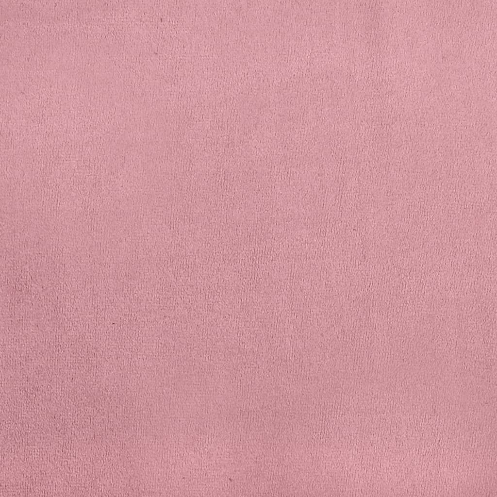 Boxspringbett Mit Matratze Samt Rosa