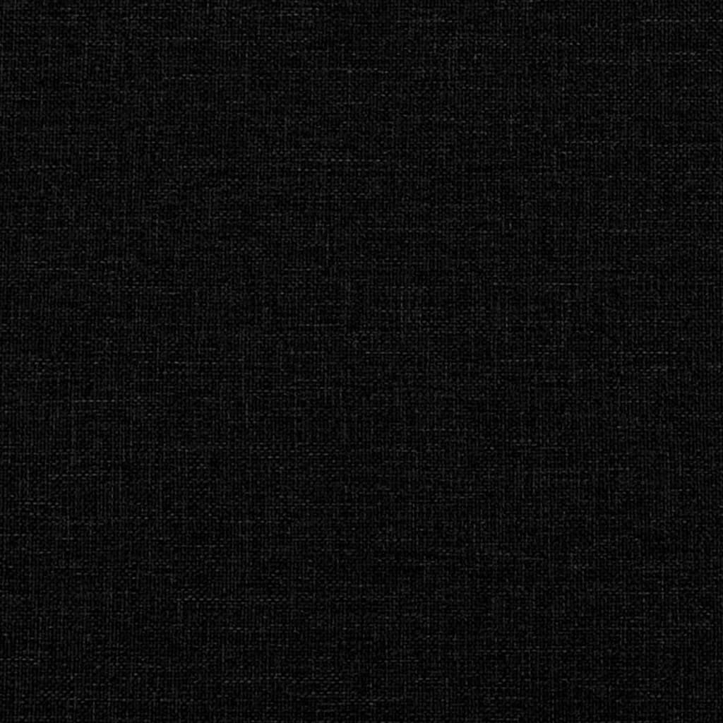 Boxspringbett Mit Matratze Stoff Schwarz