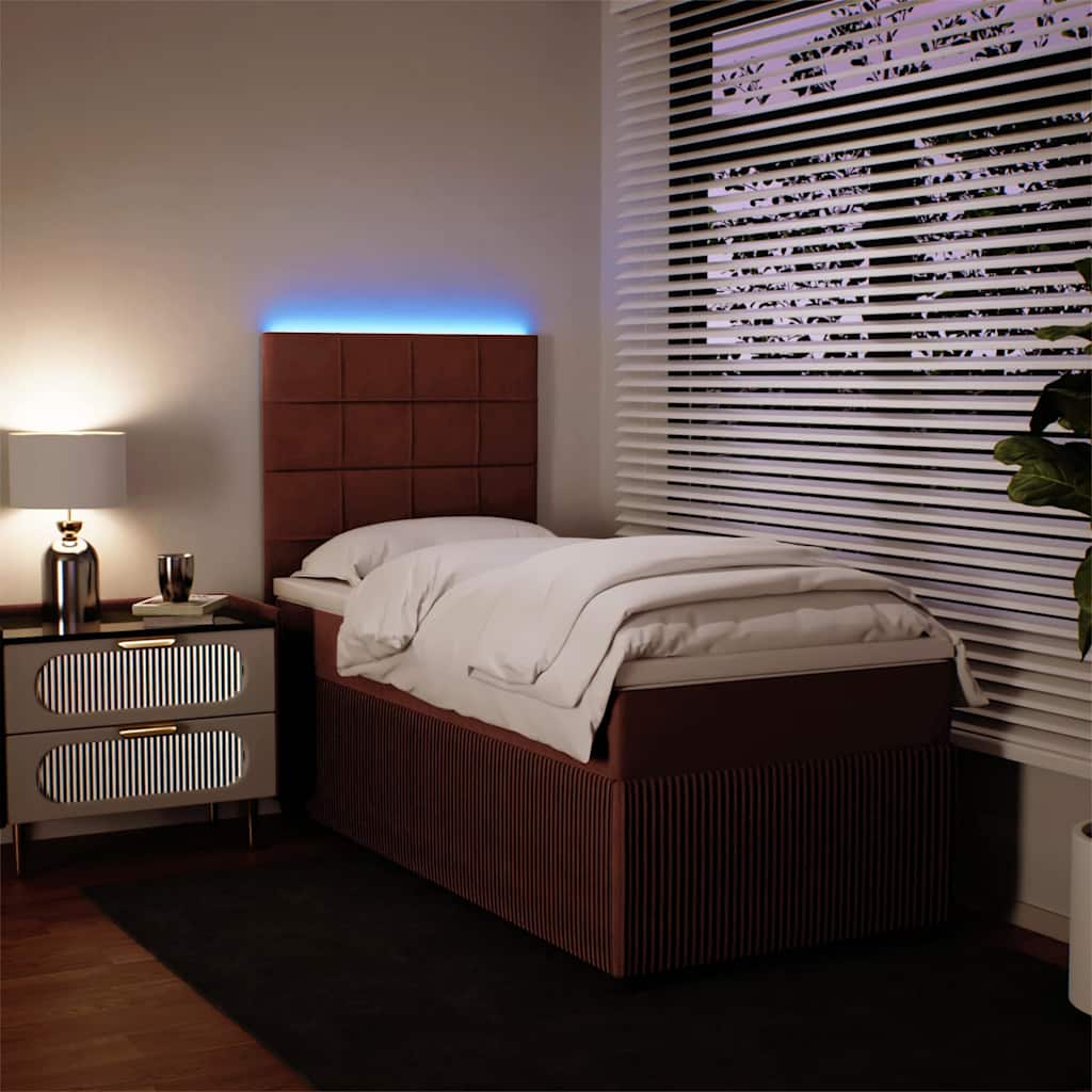 Boxspringbett Mit Matratze Samt Rosa