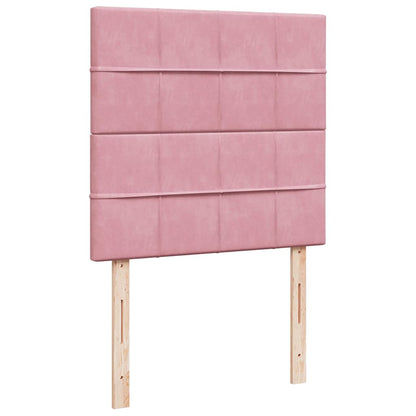 Boxspringbett Mit Matratze Samt Rosa