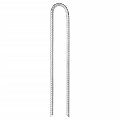 Zeltheringe 12 Stk. U-Form Ø10 Mm Verzinkter Stahl