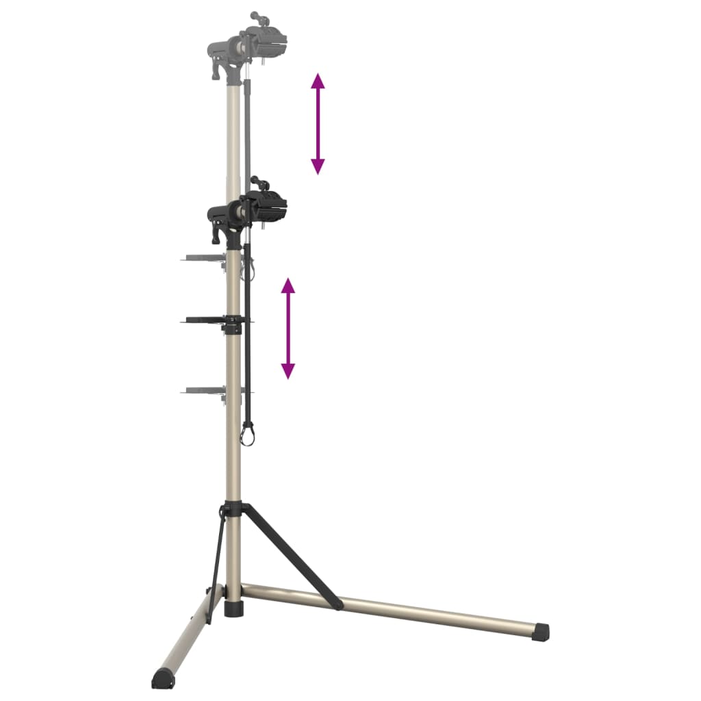 Fahrrad-Montageständer Faltbar Verstellbar 102-160 Cm Aluminium