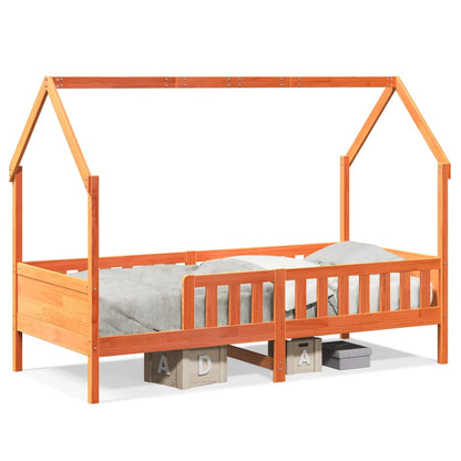 Kinderbett Hausbett Massivholz Kiefer