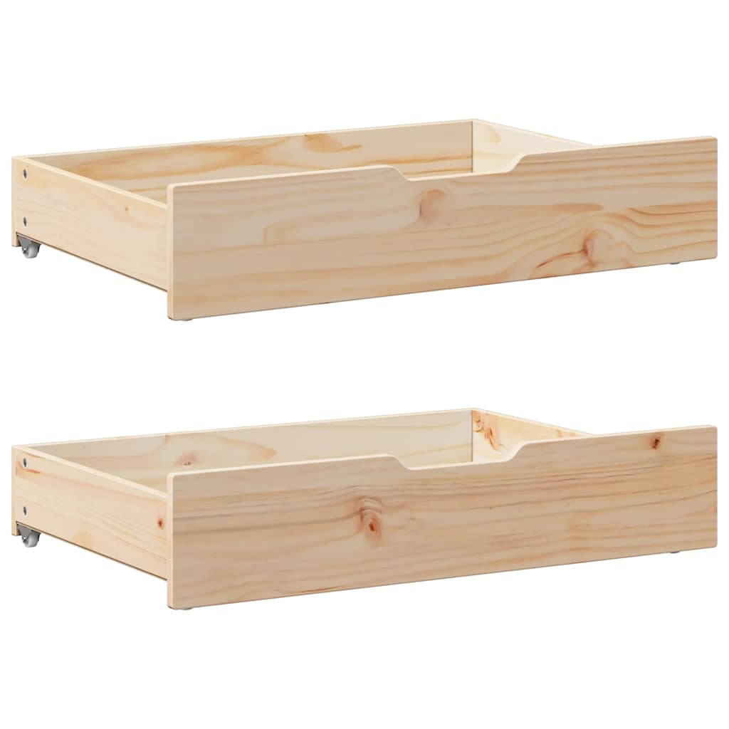 Tagesbett Ausziehbar Mit Schubladen Ohne Matratze 90X190 Cm