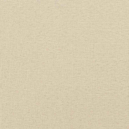 Boxspringbett Mit Matratze Creme 120 X 190 Cm Stoff Taupe