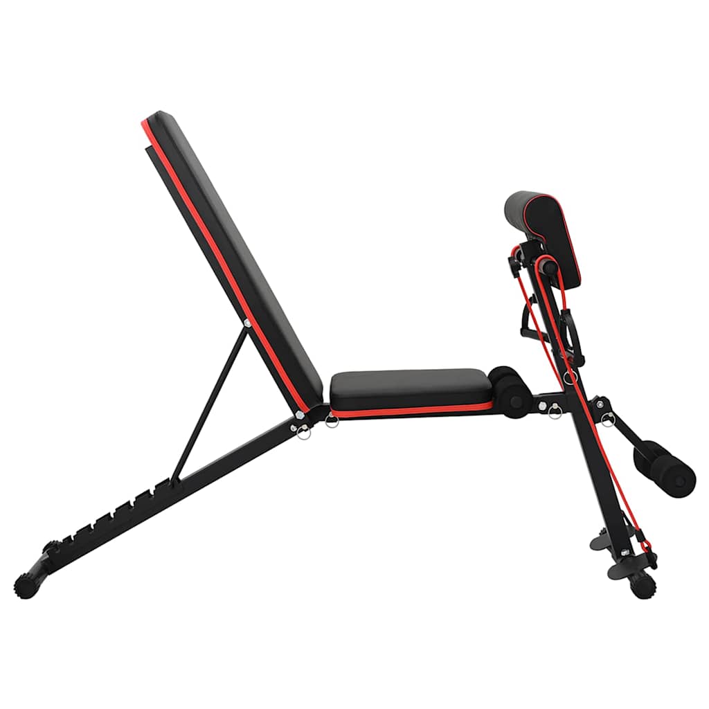 Gewichtsbank Schwarz 132 X 54 X 100 Cm Stahl