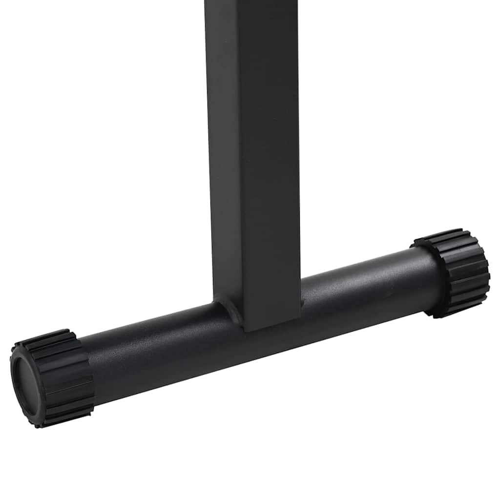 Klappbare Gewichtsbank Schwarz 109 X 29 X 42 Cm Stahl