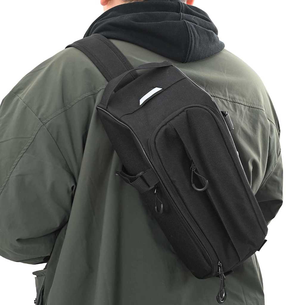 Fahrradtasche Schwarz 38 X 16 X 16 Cm Polyester