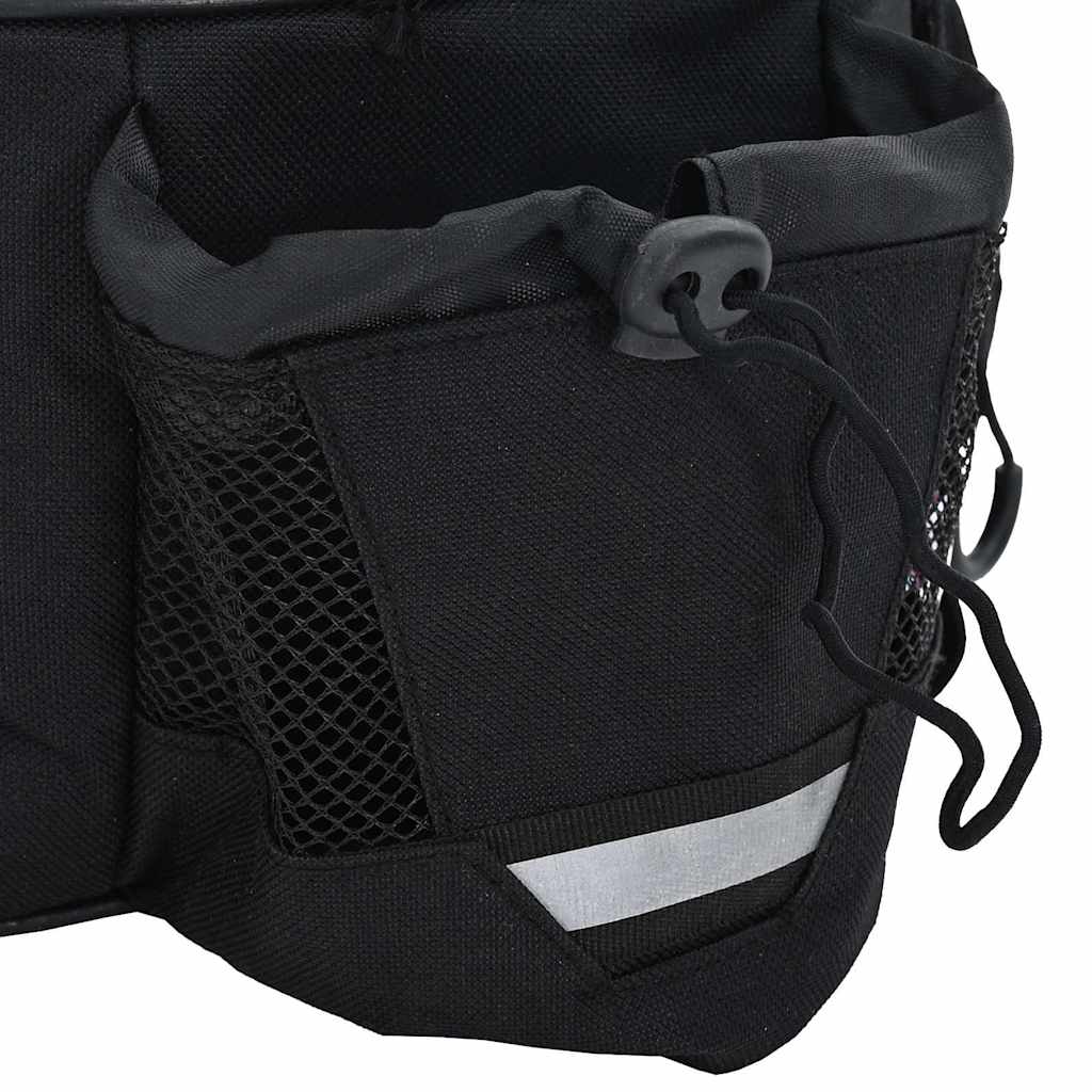 Fahrradtasche Schwarz 38 X 21 X 16 Cm Polyester