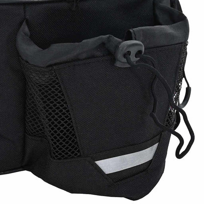 Fahrradtasche Schwarz 38 X 21 X 16 Cm Polyester