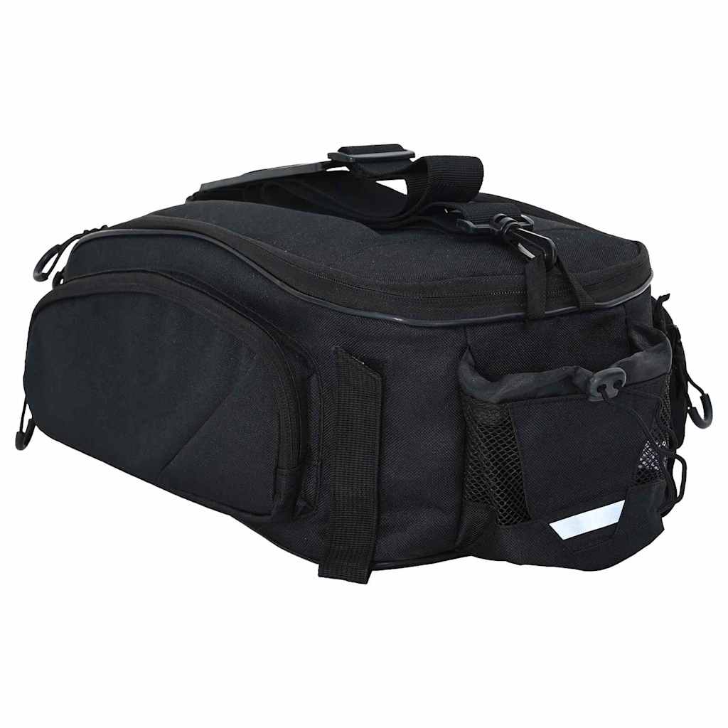 Fahrradtasche Schwarz 38 X 21 X 16 Cm Polyester