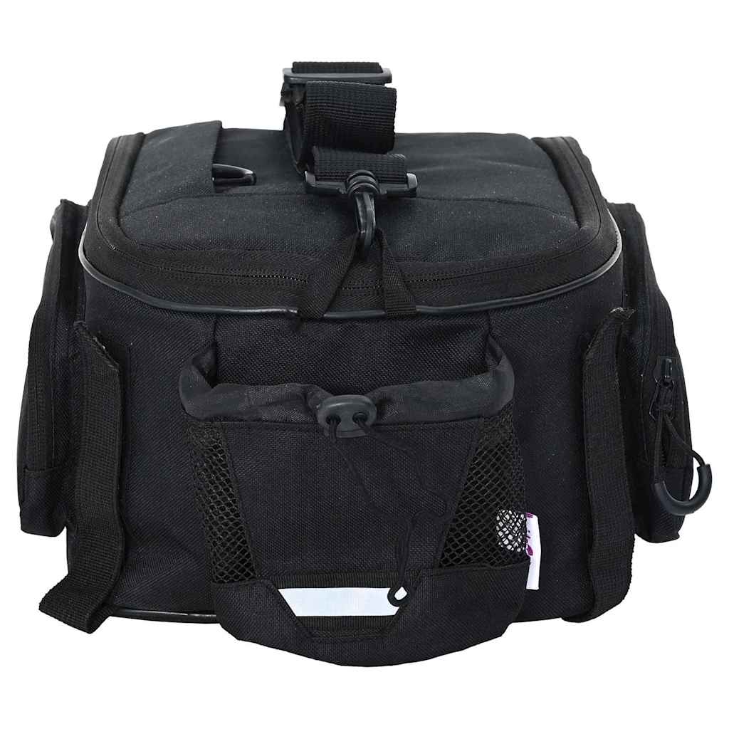 Fahrradtasche Schwarz 38 X 21 X 16 Cm Polyester
