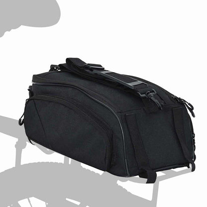 Fahrradtasche Schwarz 38 X 21 X 16 Cm Polyester