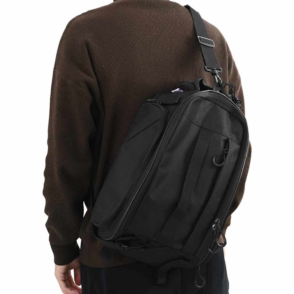 Fahrradtasche Schwarz 38 X 21 X 16 Cm Polyester