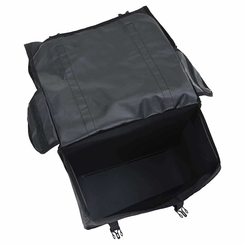 Fahrradtasche Schwarz 18.5 X 40 X 35 Cm Polyester