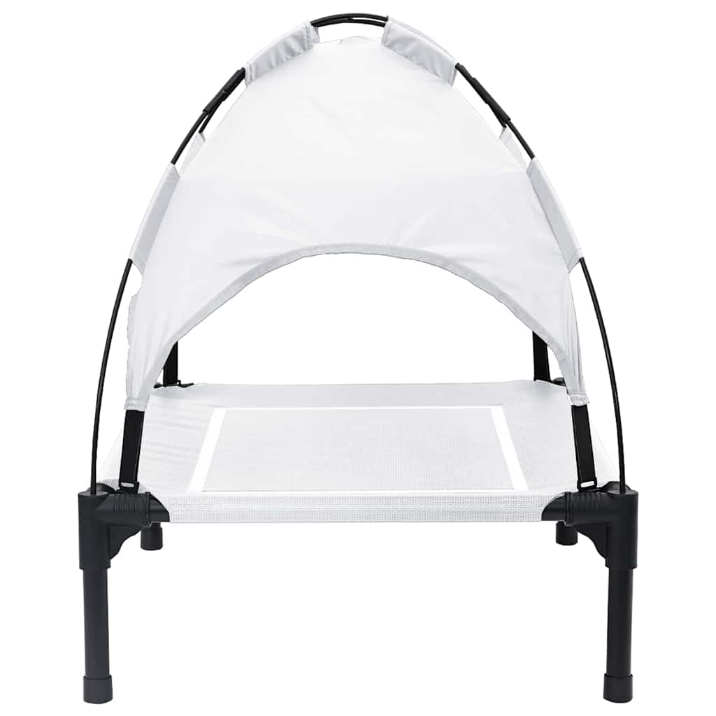 Hundebett Silber Grau S Stahl