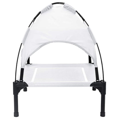 Hundebett Silber Grau S Stahl