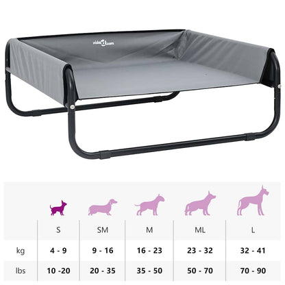 Hundebett S Oxford-Gewebe Und Stahl