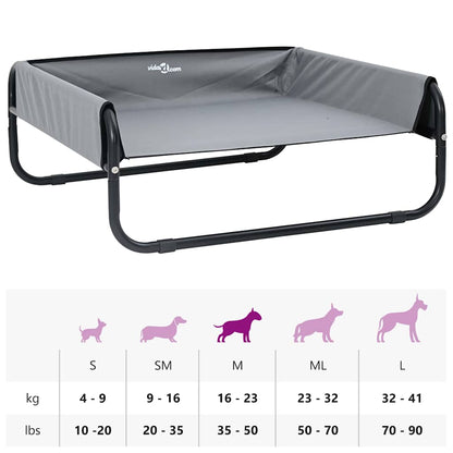 Hundebett M Oxford-Gewebe Und Stahl