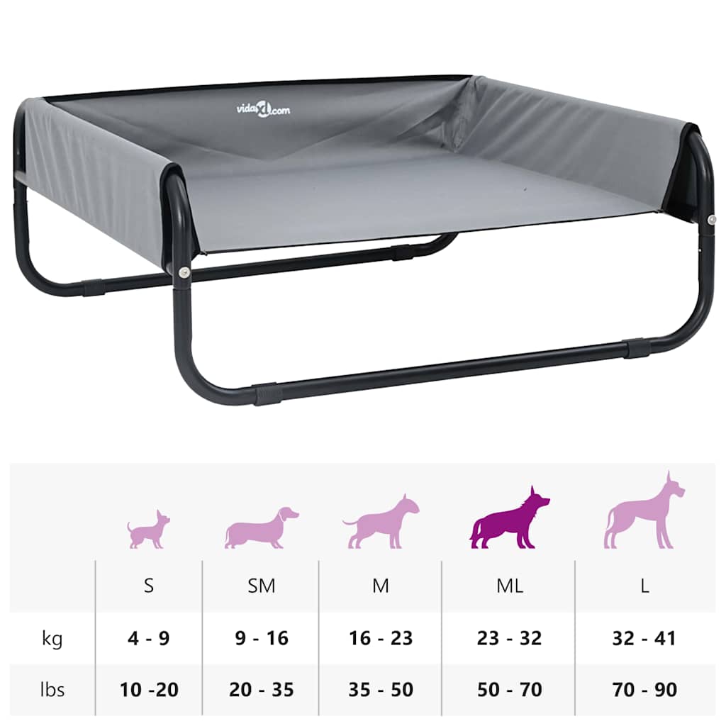 Hundebett Ml Oxford-Gewebe Und Stahl