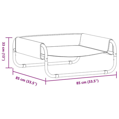 Hundebett L Oxford-Gewebe Und Stahl