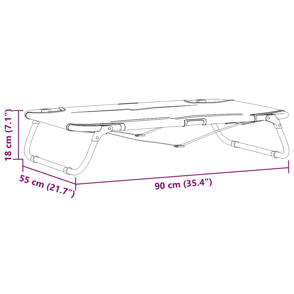 Hundebett Ml Oxford-Gewebe Und Stahl