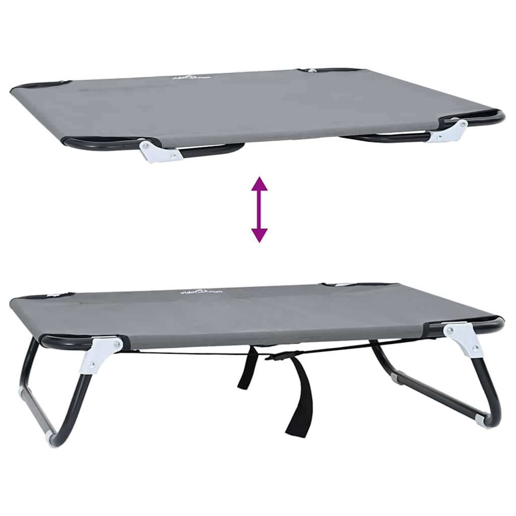 Hundebett M Oxford-Gewebe Und Stahl