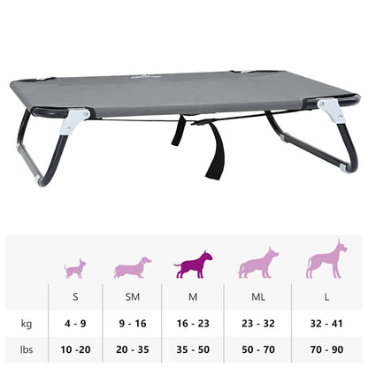 Hundebett M Oxford-Gewebe Und Stahl