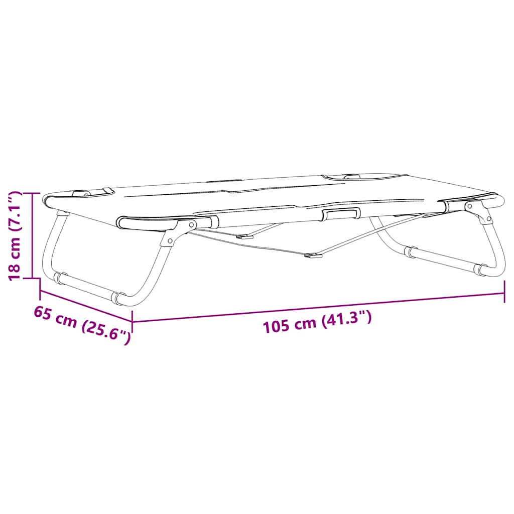 Hundebett Oxford-Gewebe Und Stahl