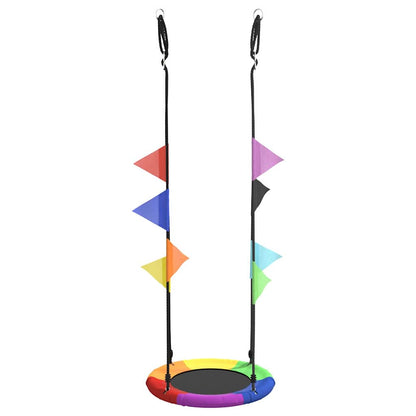 Nestschaukel Blau 60 X 60 X 180 Cm Polyester