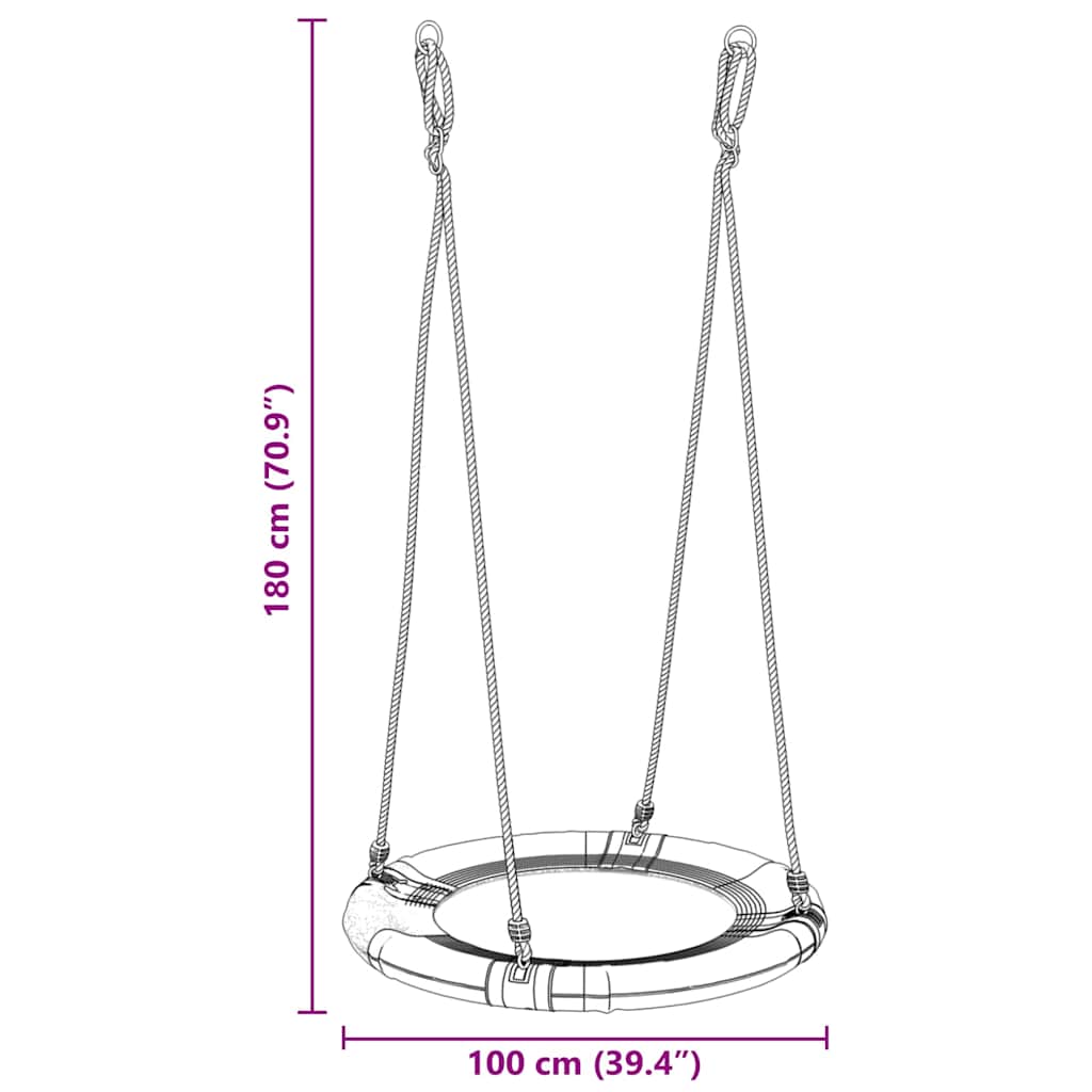 Nest Schaukel 100 X 100 X 180 Cm