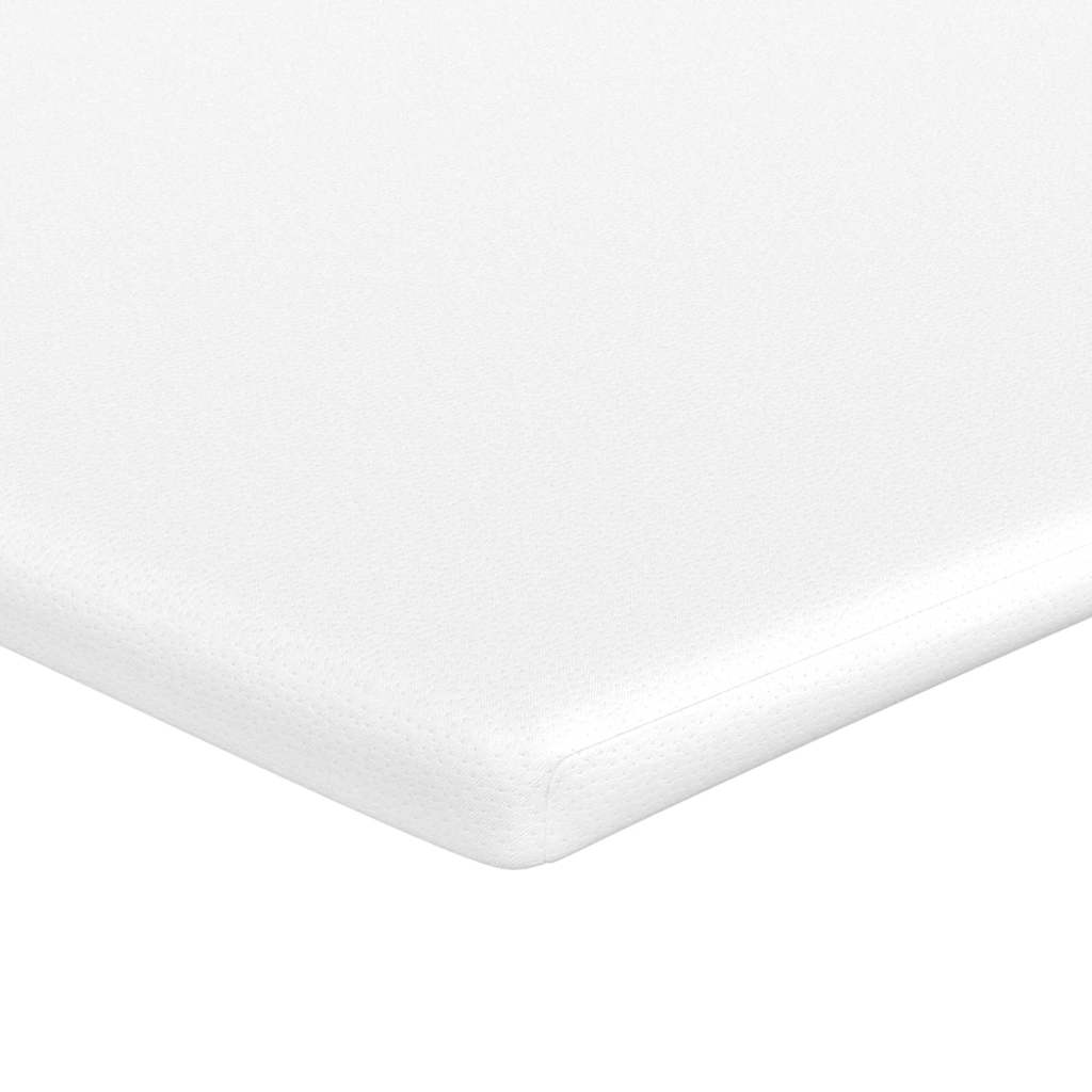 Boxspringbett Und Weiß 203 X 80 X 60 Cm Cordstoff