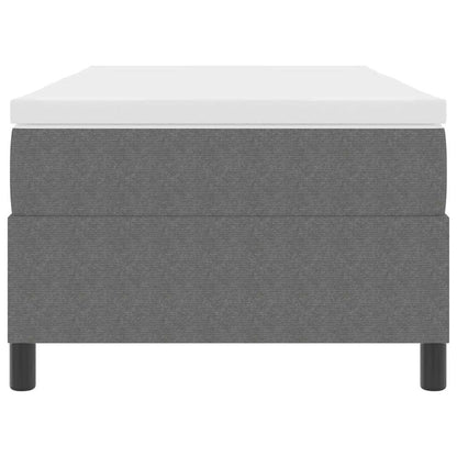 Boxspringbett Und Weiß 203 X 80 X 60 Cm Cordstoff