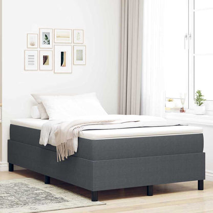 Boxspringbett Und Weiß 203 X 80 X 60 Cm Cordstoff