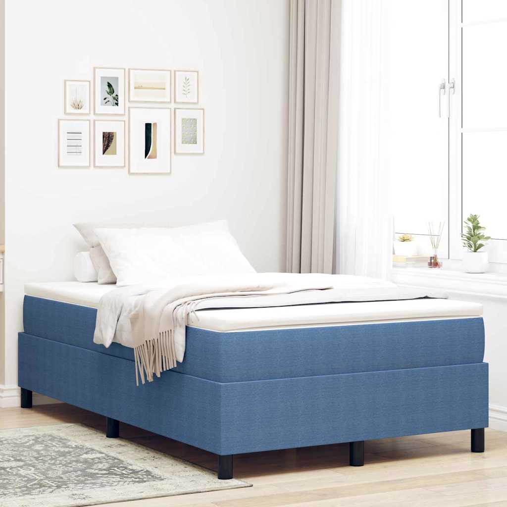 Boxspringbett Und Weiß 203 X 80 X 60 Cm Cordstoff