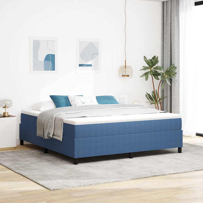 Boxspringbett Und Weiß 203 X 80 X 60 Cm Cordstoff