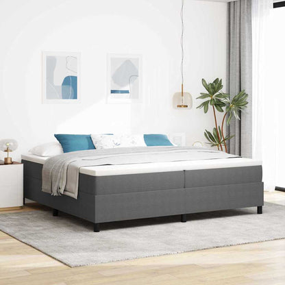 Boxspringbett Und Weiß 203 X 80 X 60 Cm Cordstoff