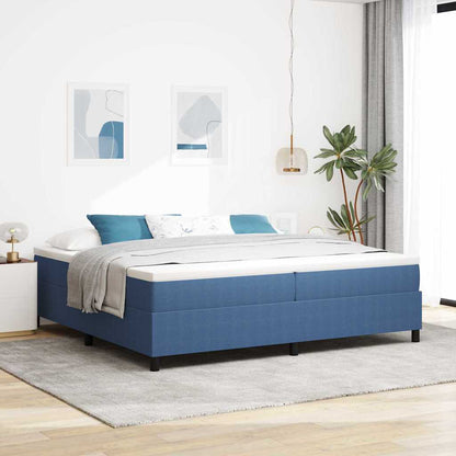 Boxspringbett Und Weiß 203 X 80 X 60 Cm Cordstoff