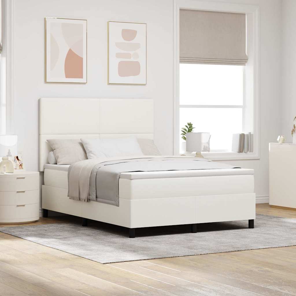 Boxspringbett Und Weiß 203 X 80 X 88 Cm Cordstoff