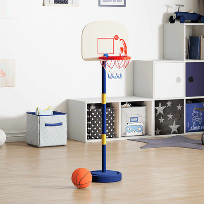 Basketballkorb Mit Ständer, Ball & Pumpe Verstellbar 90/121 Cm