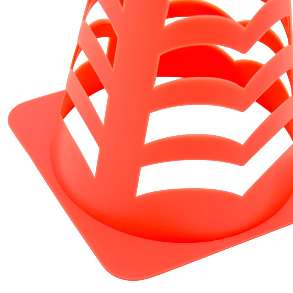 Fußballkegel 6 Stk. Stapelbar Orange 13X13X22,5 Cm