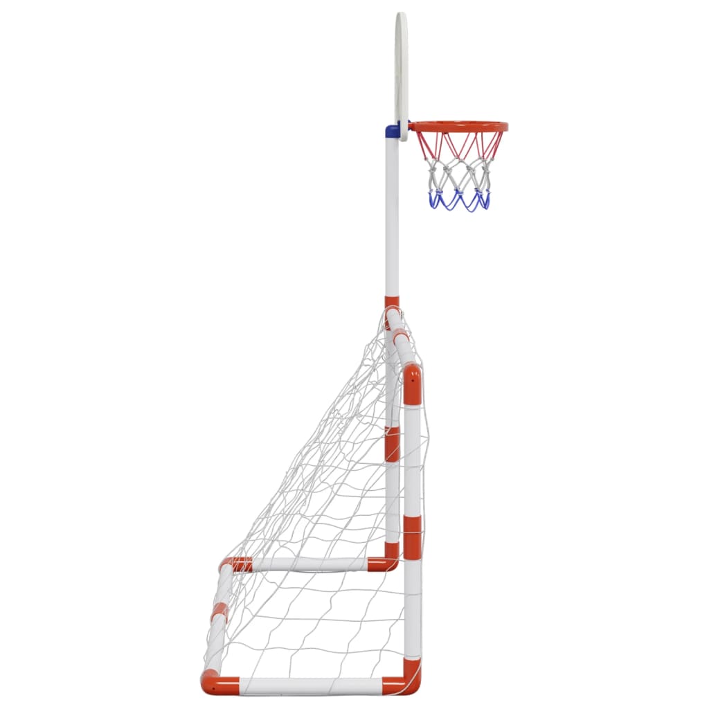 Fußball- Und Basketball-Set Für Kinder Mit Bällen 98X50X70 Cm