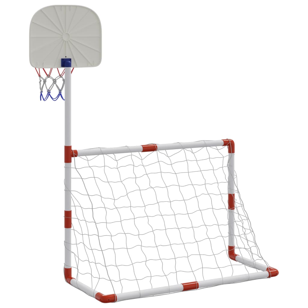 Fußball- Und Basketball-Set Für Kinder Mit Bällen 98X50X70 Cm