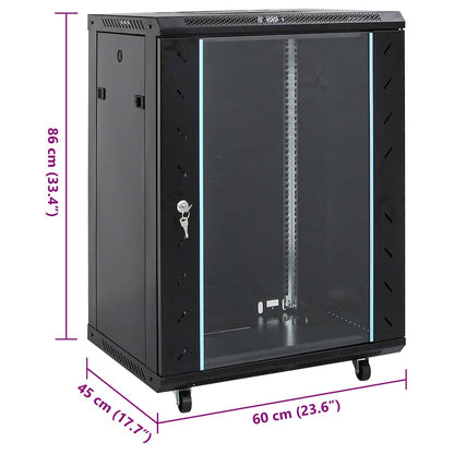 15U Netzwerkschrank 19&quot; Ip20