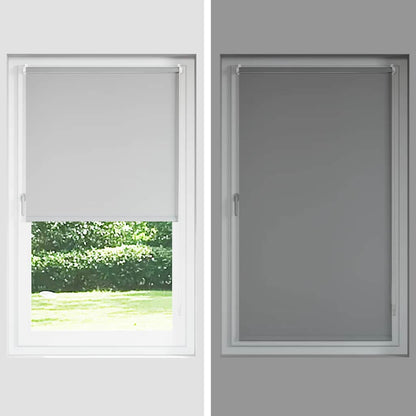 Verdunkelungsrollo 165X150Cm Stoffbreite 161,6Cm Hellgrau